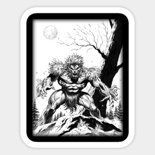 Werewolf Sticker